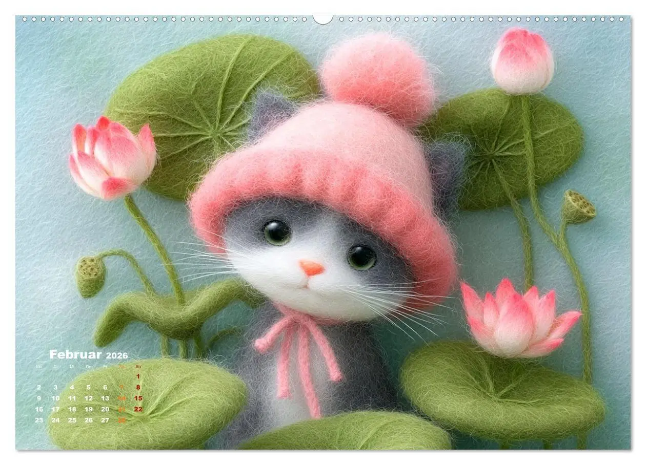 Bild: 9783516698404 | Tierisch flauschige Abenteuerreise (Wandkalender 2026 DIN A2 quer),...