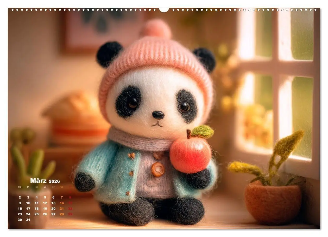 Bild: 9783516698404 | Tierisch flauschige Abenteuerreise (Wandkalender 2026 DIN A2 quer),...