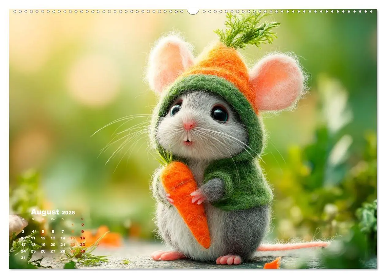 Bild: 9783516698404 | Tierisch flauschige Abenteuerreise (Wandkalender 2026 DIN A2 quer),...