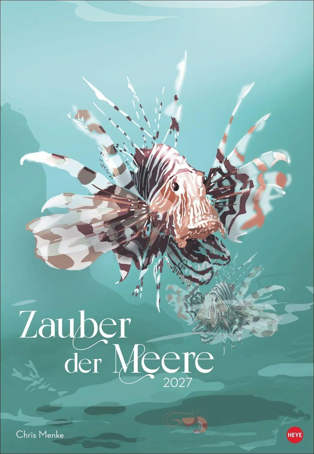 Cover: 9783756418404 | Zauber der Meere Posterkalender 2027 | Chris Menke | Kalender | 14 S.