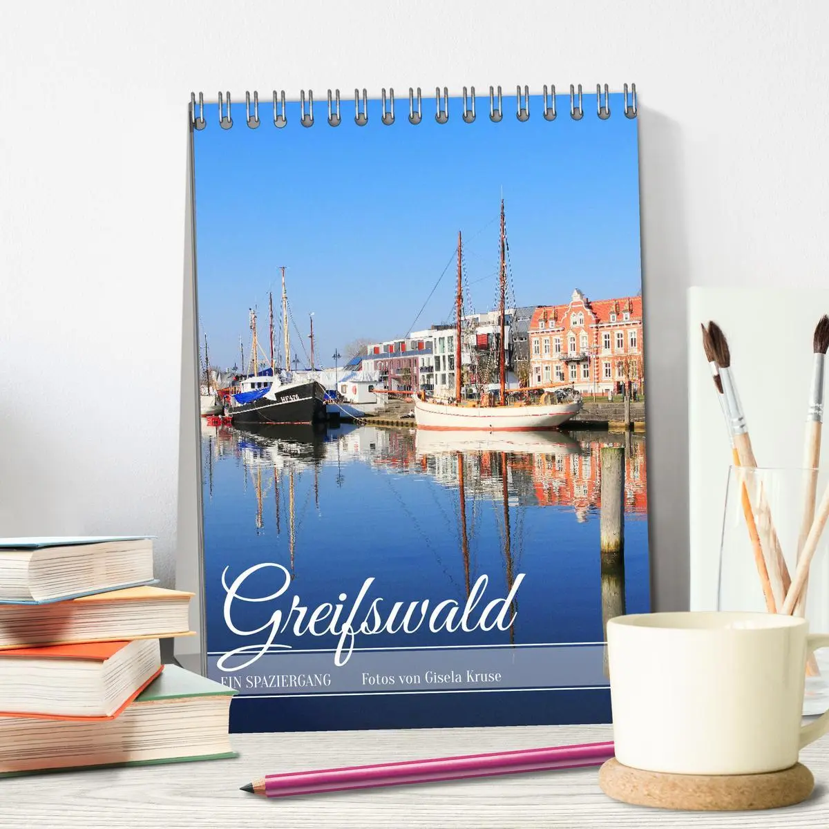 Bild: 9783457288504 | Greifswald - Ein Spaziergang (Tischkalender 2026 DIN A5 hoch),...