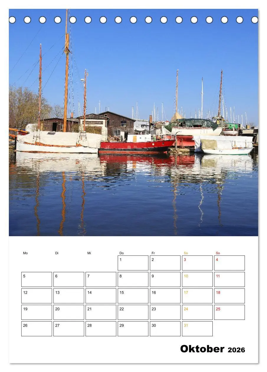 Bild: 9783457288504 | Greifswald - Ein Spaziergang (Tischkalender 2026 DIN A5 hoch),...