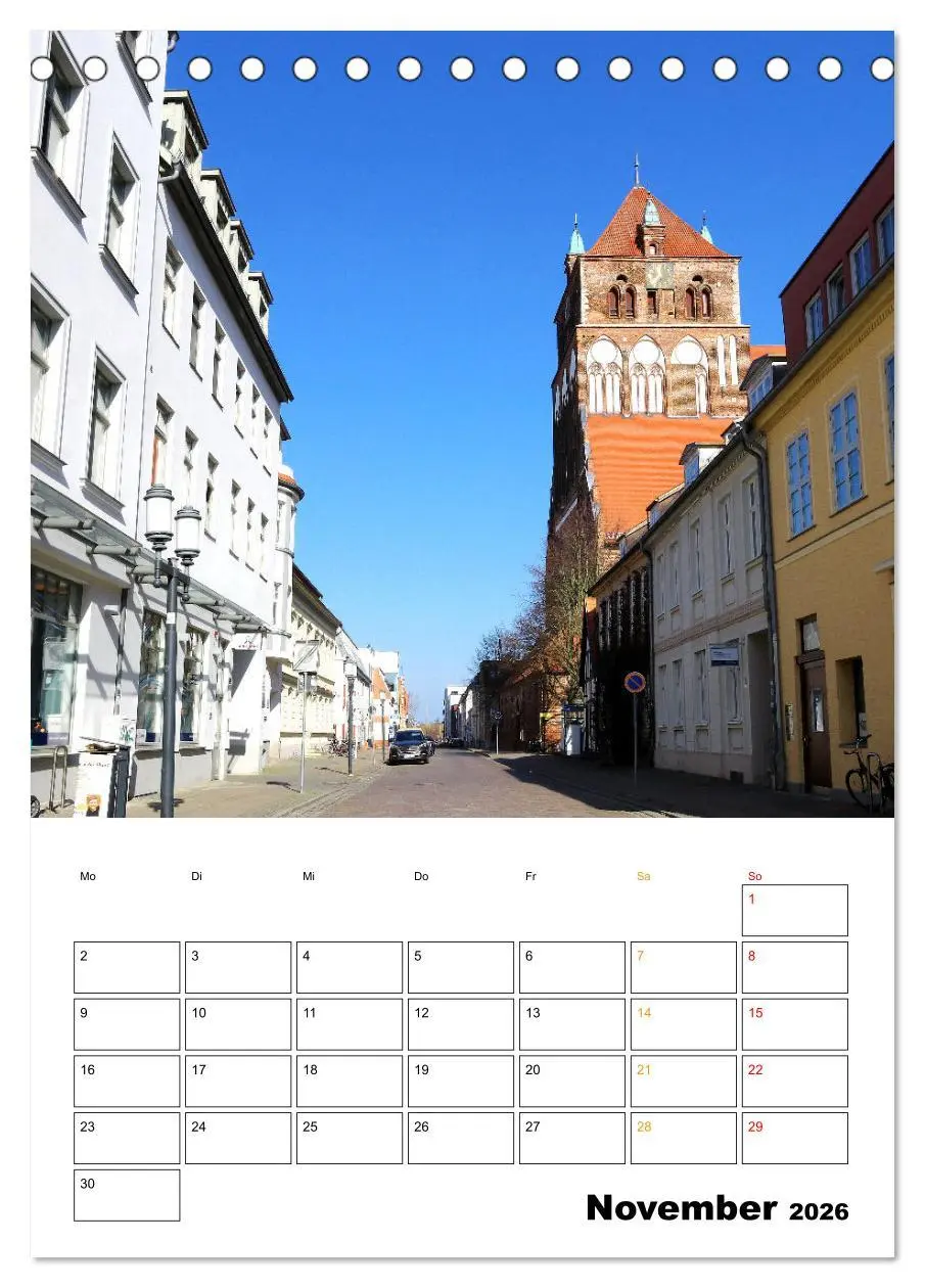 Bild: 9783457288504 | Greifswald - Ein Spaziergang (Tischkalender 2026 DIN A5 hoch),...