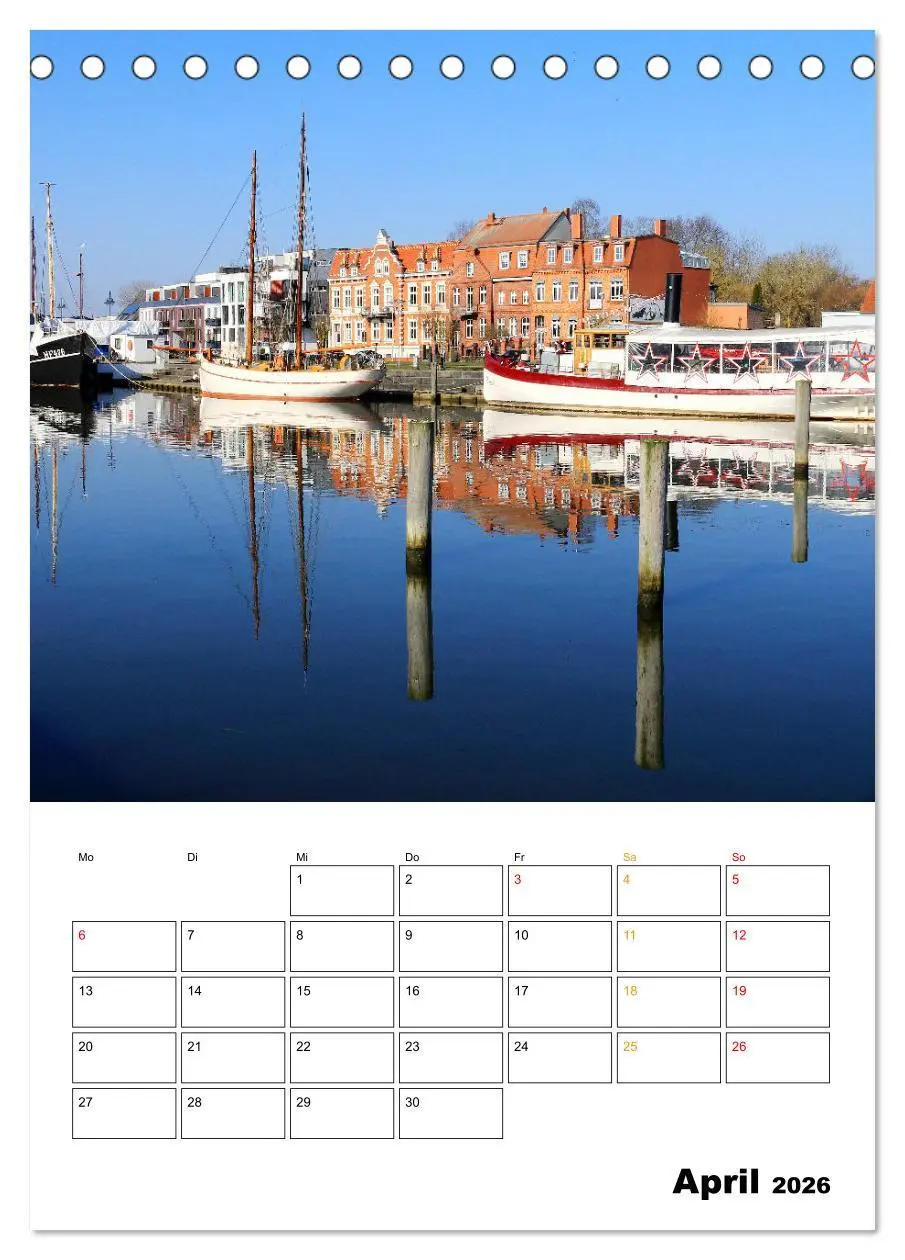 Bild: 9783457288504 | Greifswald - Ein Spaziergang (Tischkalender 2026 DIN A5 hoch),...
