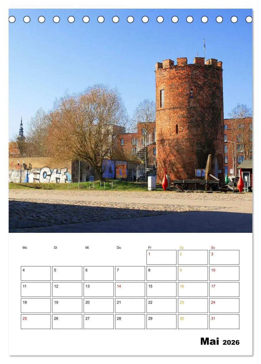 Bild: 9783457288504 | Greifswald - Ein Spaziergang (Tischkalender 2026 DIN A5 hoch),...