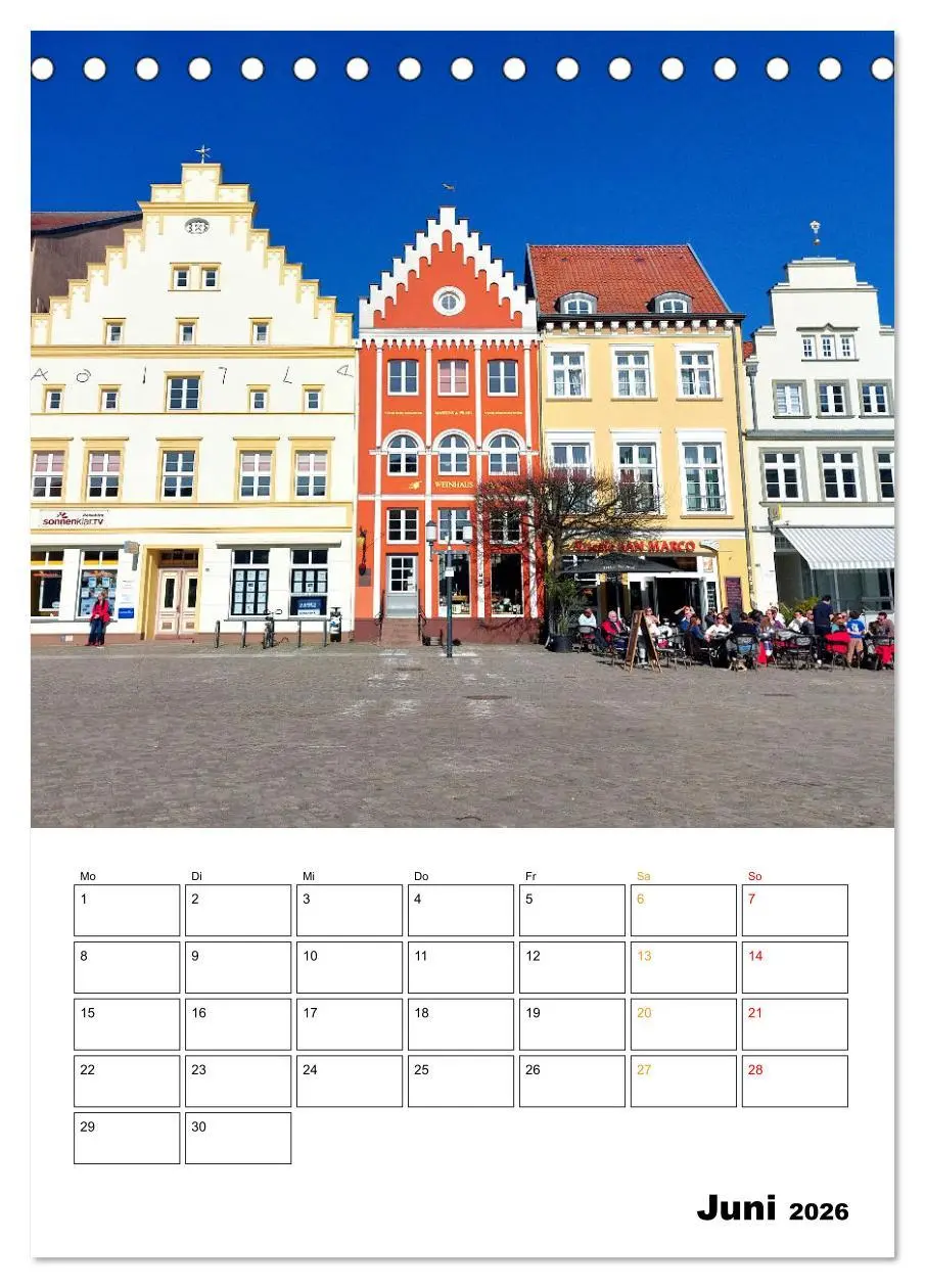Bild: 9783457288504 | Greifswald - Ein Spaziergang (Tischkalender 2026 DIN A5 hoch),...