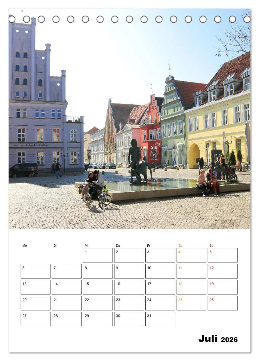 Bild: 9783457288504 | Greifswald - Ein Spaziergang (Tischkalender 2026 DIN A5 hoch),...