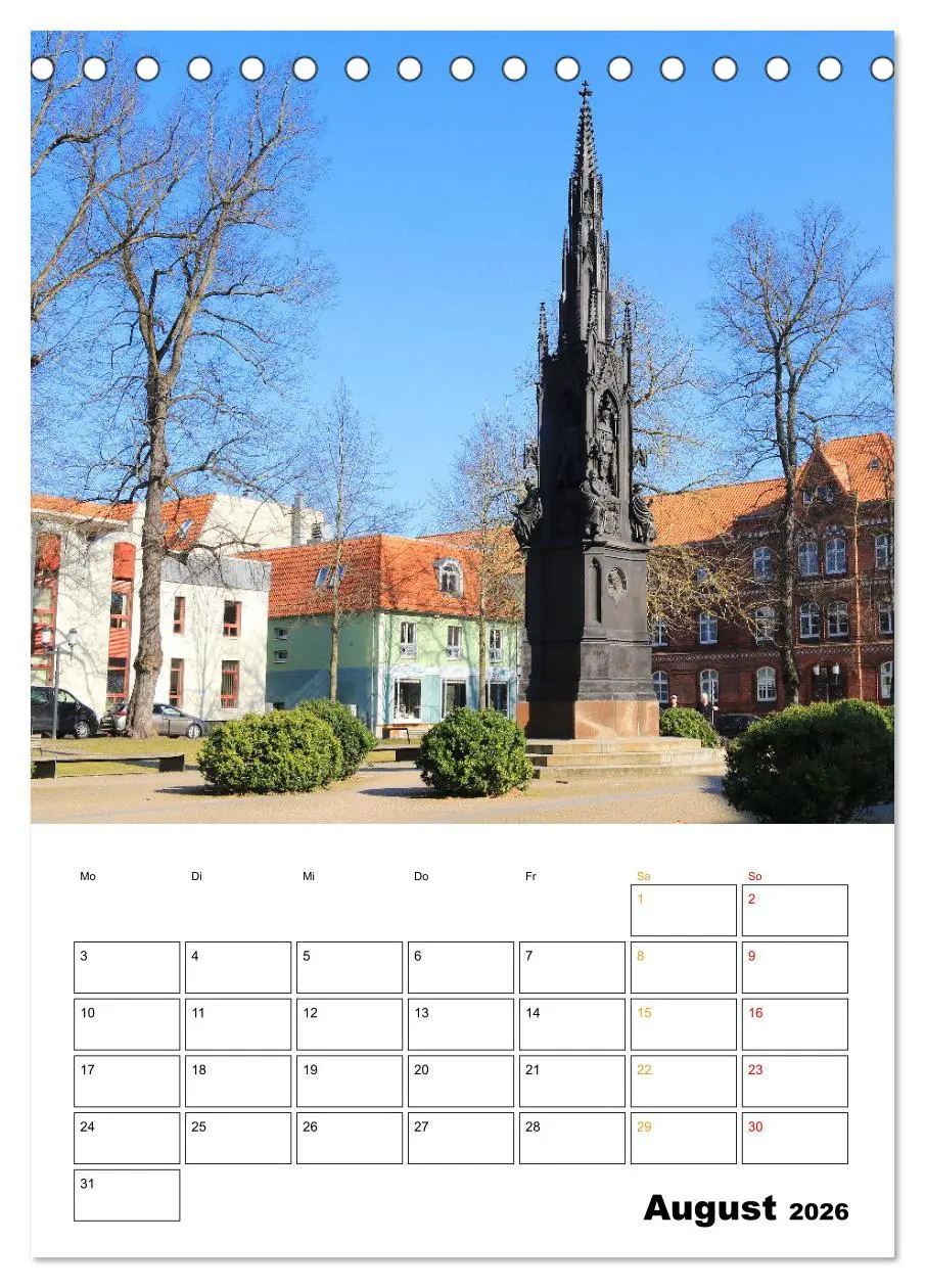 Bild: 9783457288504 | Greifswald - Ein Spaziergang (Tischkalender 2026 DIN A5 hoch),...