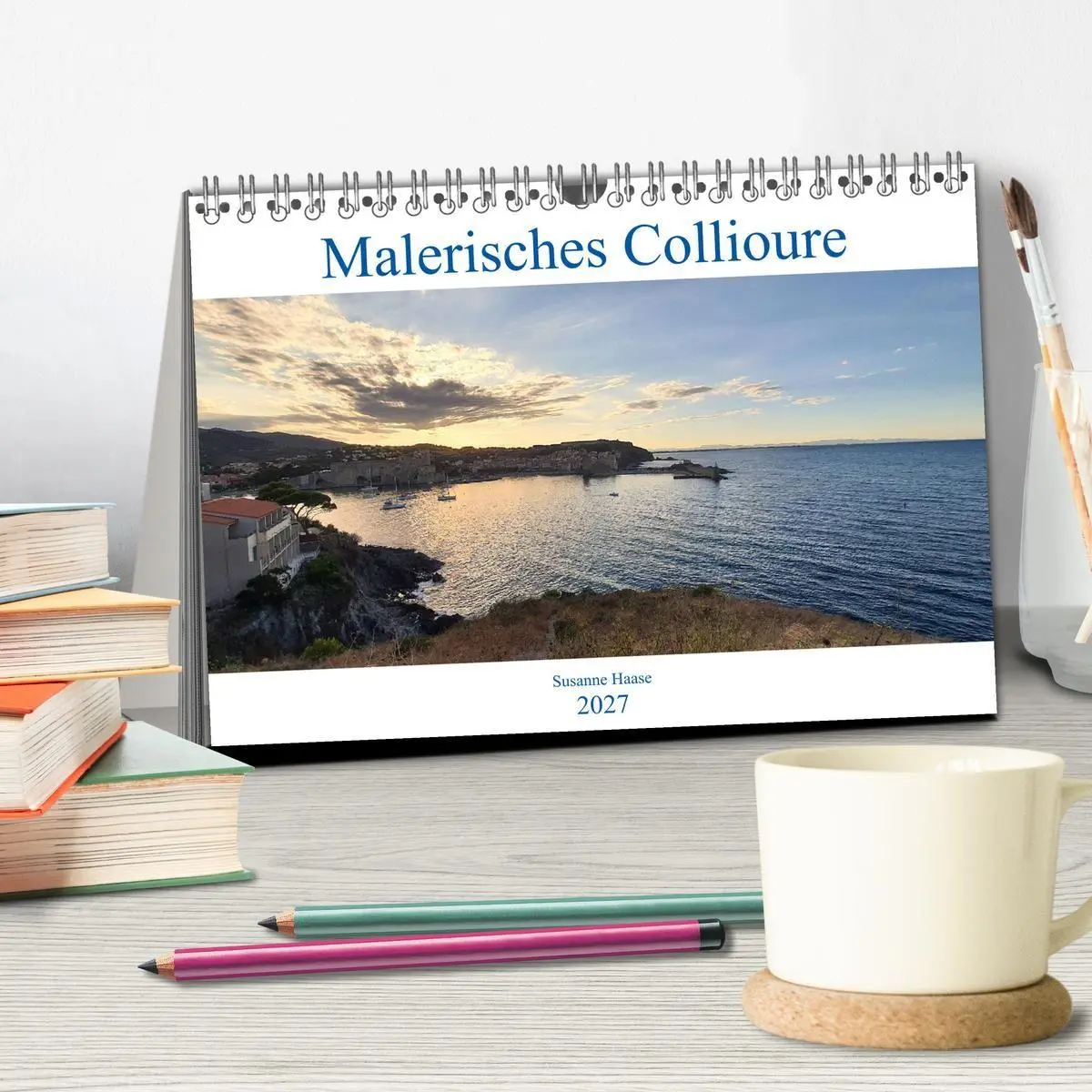 Bild: 9783569538504 | Malerisches Collioure in Südfrankreich (Tischkalender 2027 DIN A5...