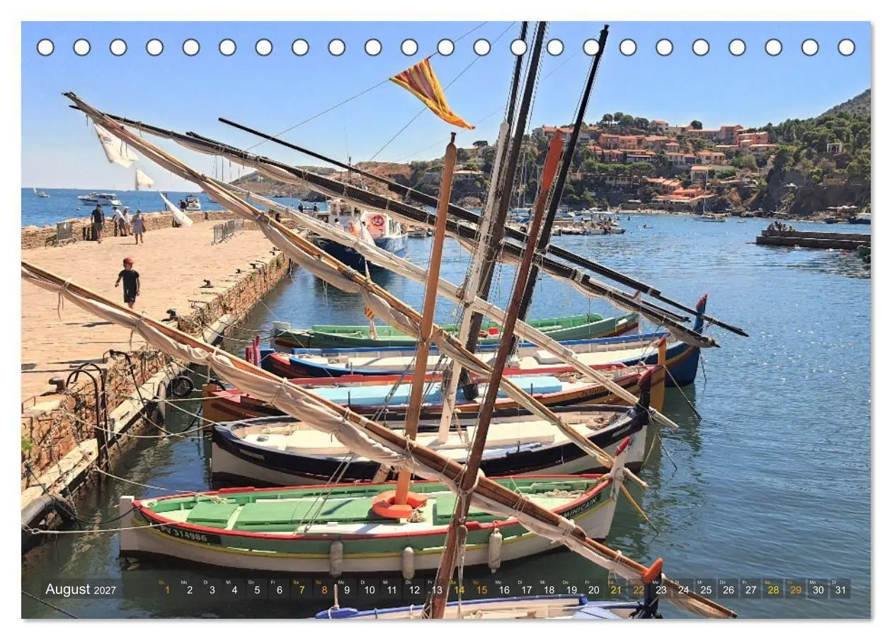 Bild: 9783569538504 | Malerisches Collioure in Südfrankreich (Tischkalender 2027 DIN A5...