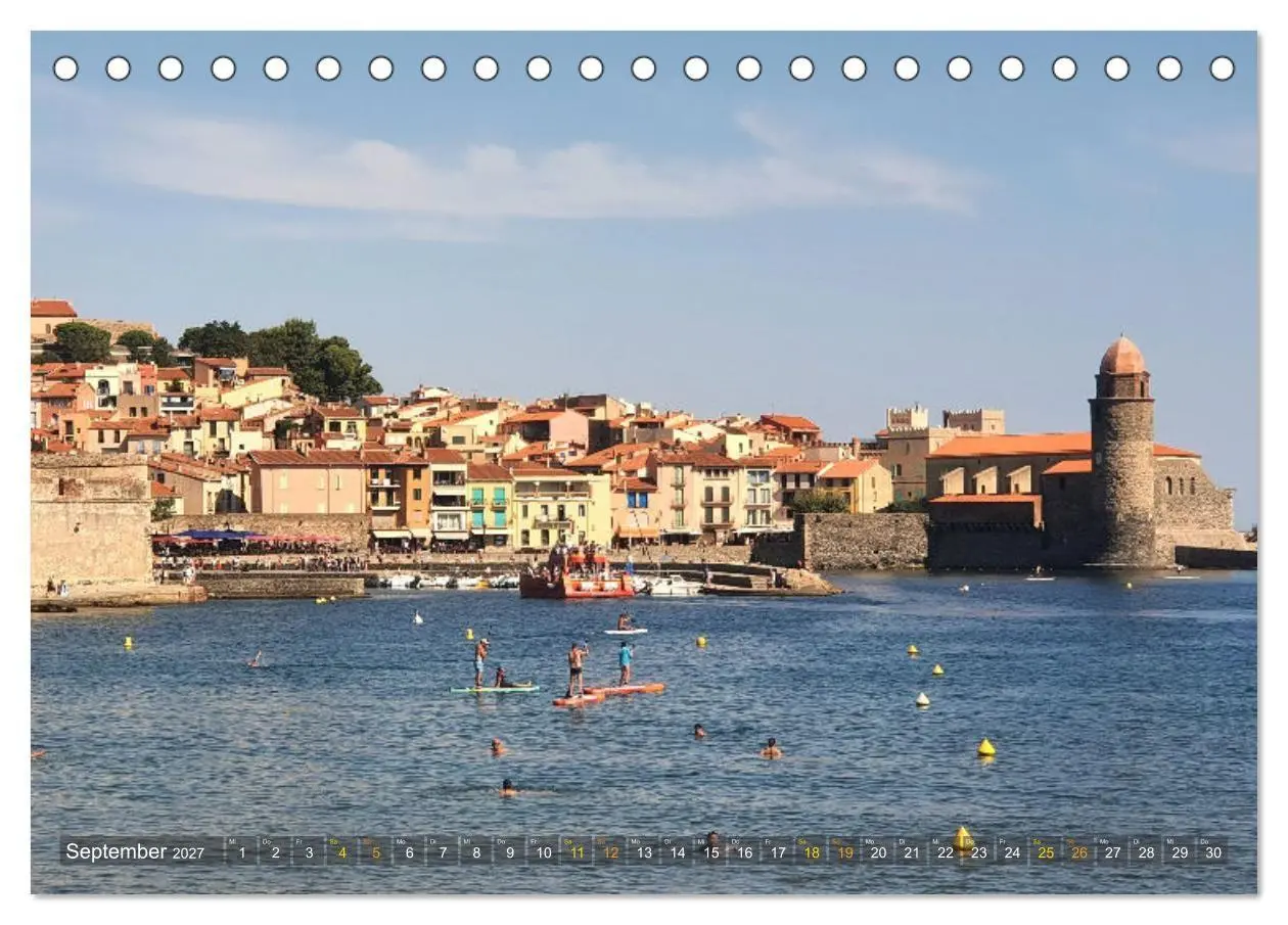 Bild: 9783569538504 | Malerisches Collioure in Südfrankreich (Tischkalender 2027 DIN A5...