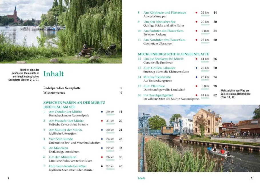 Bild: 9783734318504 | Radtouren am Wasser Mecklenburgische Seenplatte | Linda O´Bryan | Buch