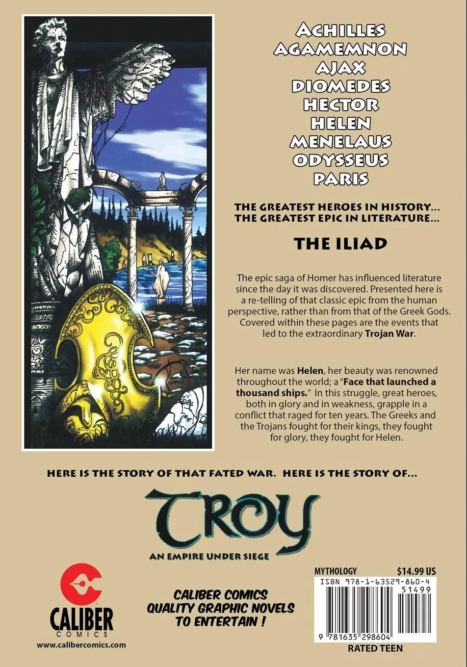 Rückseite: 9781635298604 | Troy | An Empire Under Siege | Gary Reed | Taschenbuch | Englisch