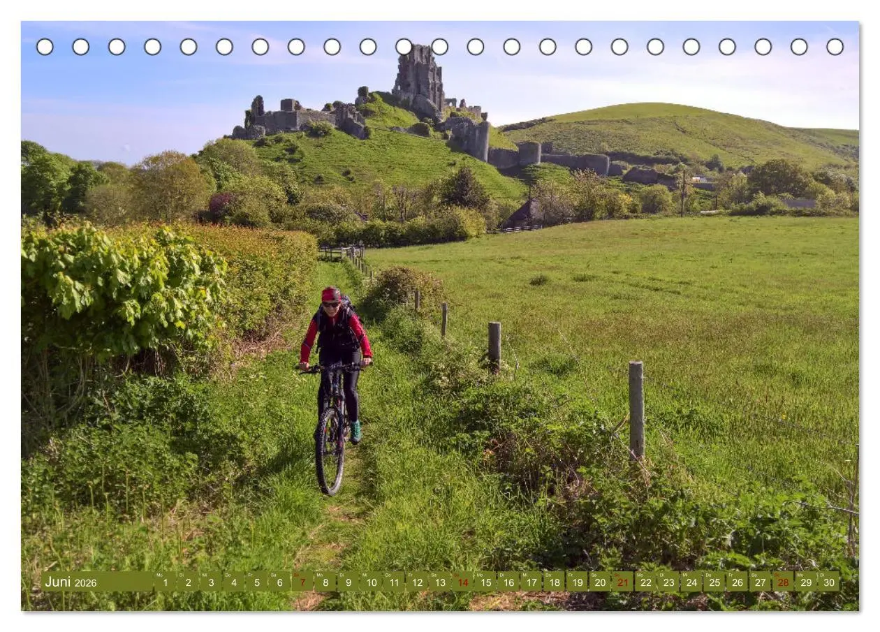 Bild: 9783457418604 | Biken - Impressionen von Rolf Dietz (Tischkalender 2026 DIN A5...