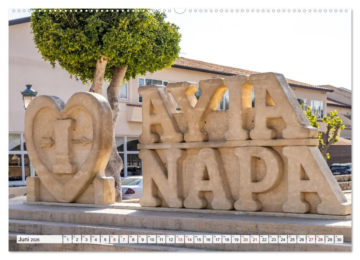Bild: 9783457588604 | Agia Napa - Zypern (Wandkalender 2026 DIN A2 quer), CALVENDO...