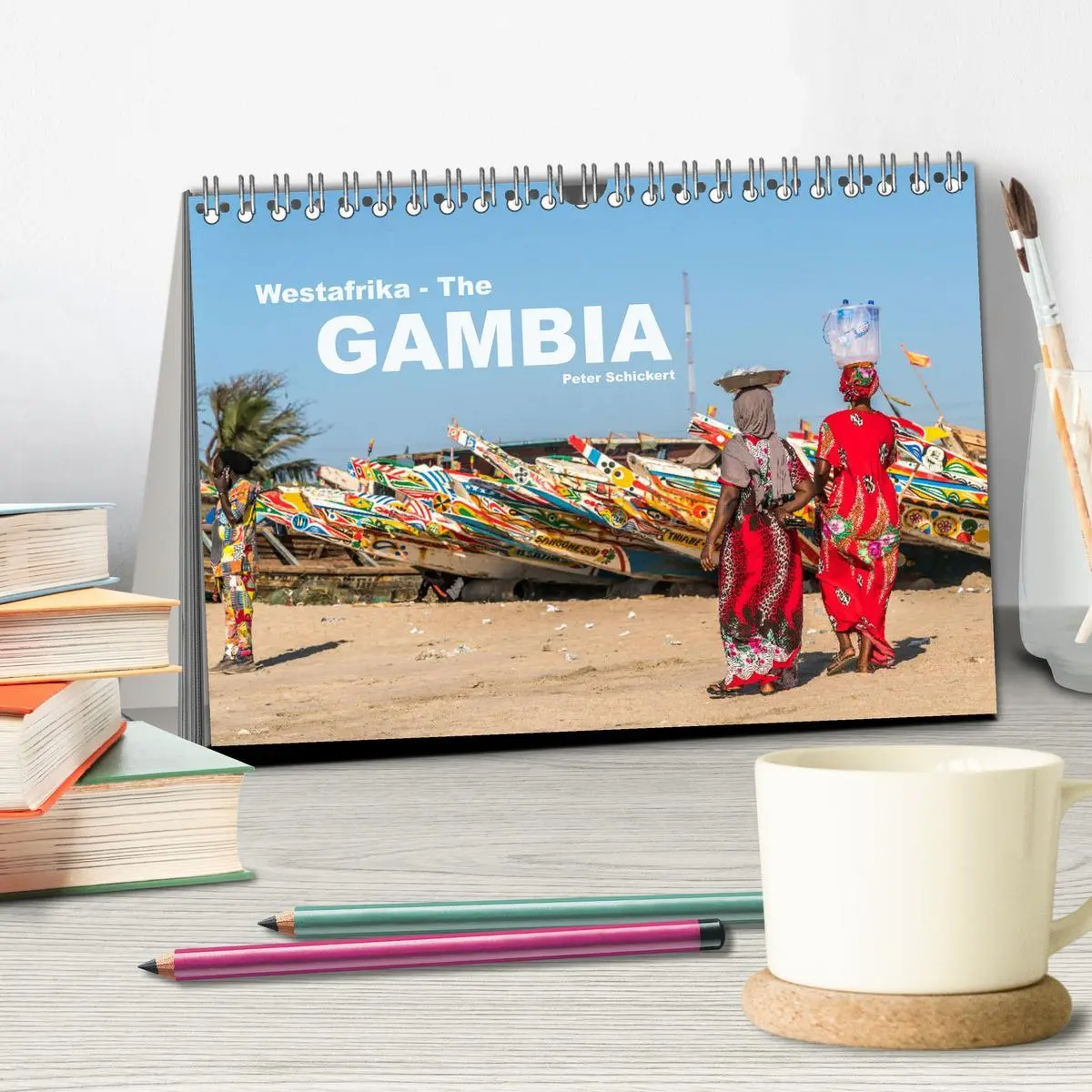 Bild: 9783457728604 | Westafrika - The Gambia (Tischkalender 2026 DIN A5 quer), CALVENDO...