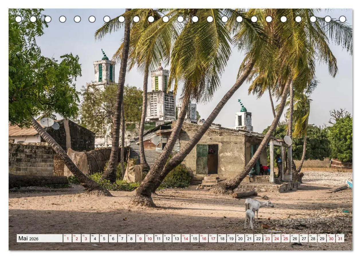 Bild: 9783457728604 | Westafrika - The Gambia (Tischkalender 2026 DIN A5 quer), CALVENDO...