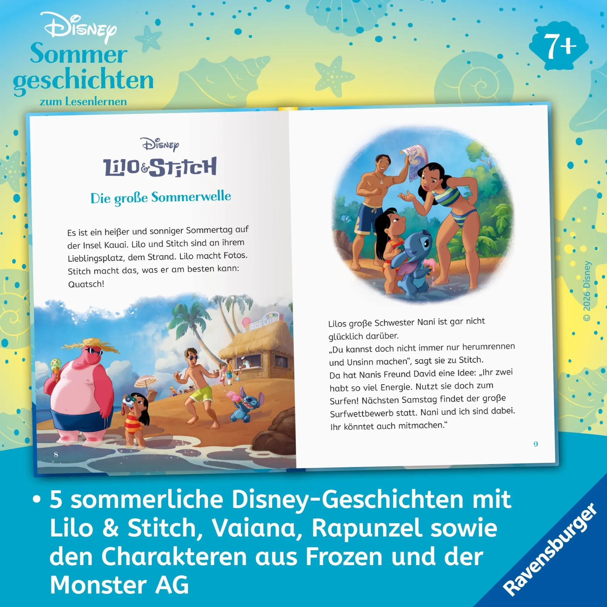 Bild: 9783473498604 | Disney Sommergeschichten - Erstlesebuch ab 7 Jahren zum Lesenlernen