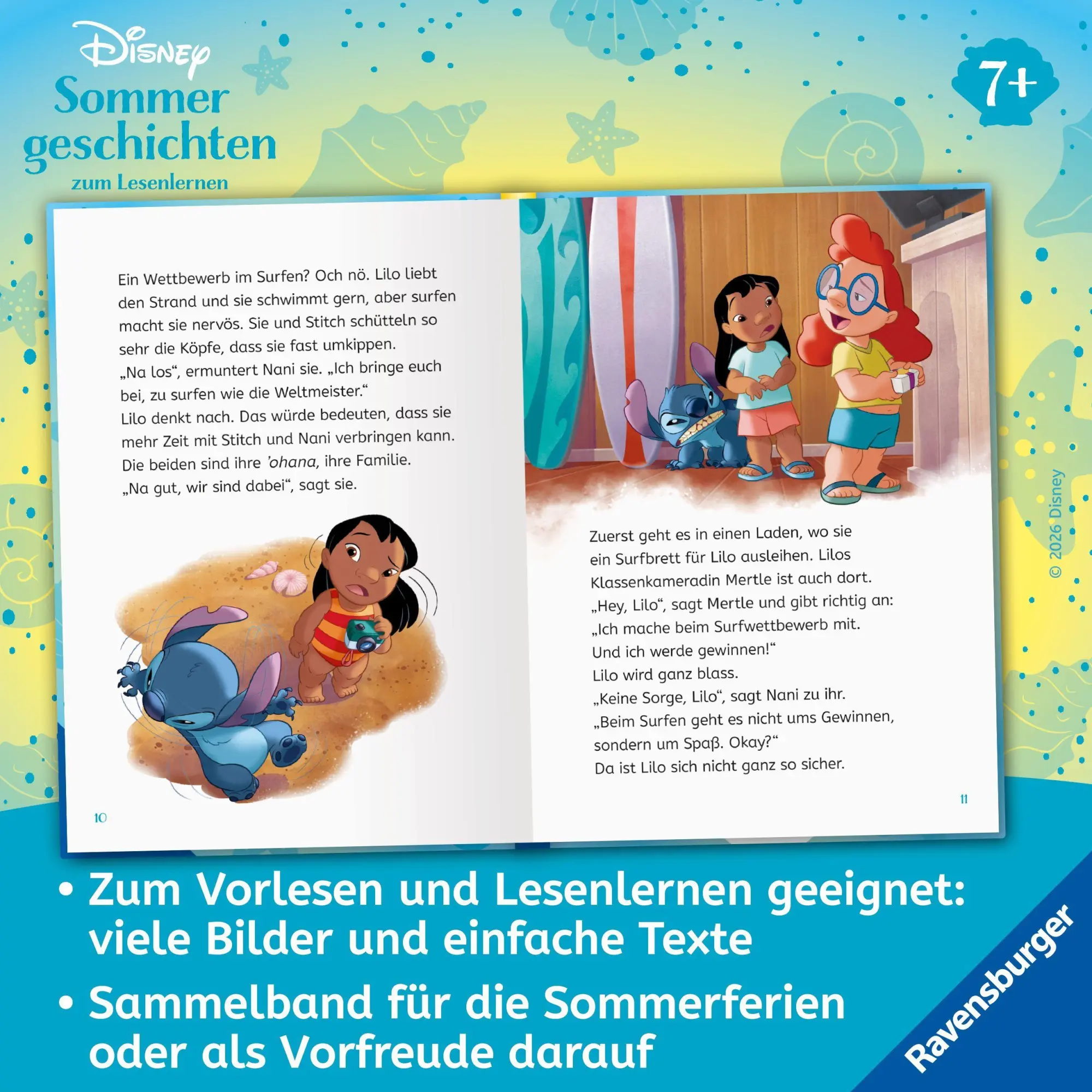 Bild: 9783473498604 | Disney Sommergeschichten - Erstlesebuch ab 7 Jahren zum Lesenlernen