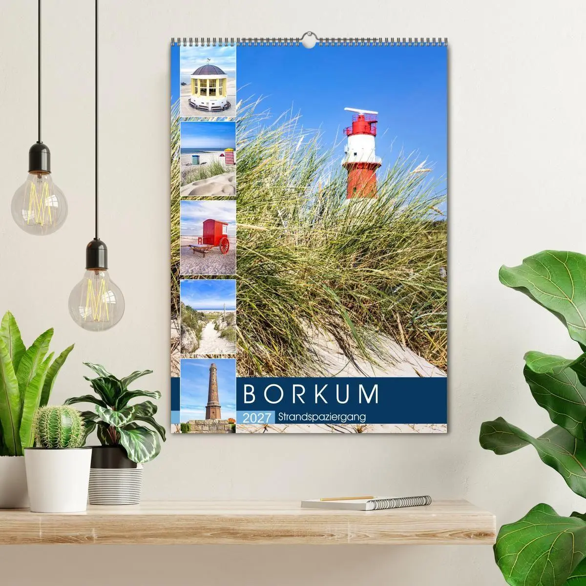 Bild: 9783569698604 | Borkum Strandspaziergang (Wandkalender 2027 DIN A2 hoch), CALVENDO...