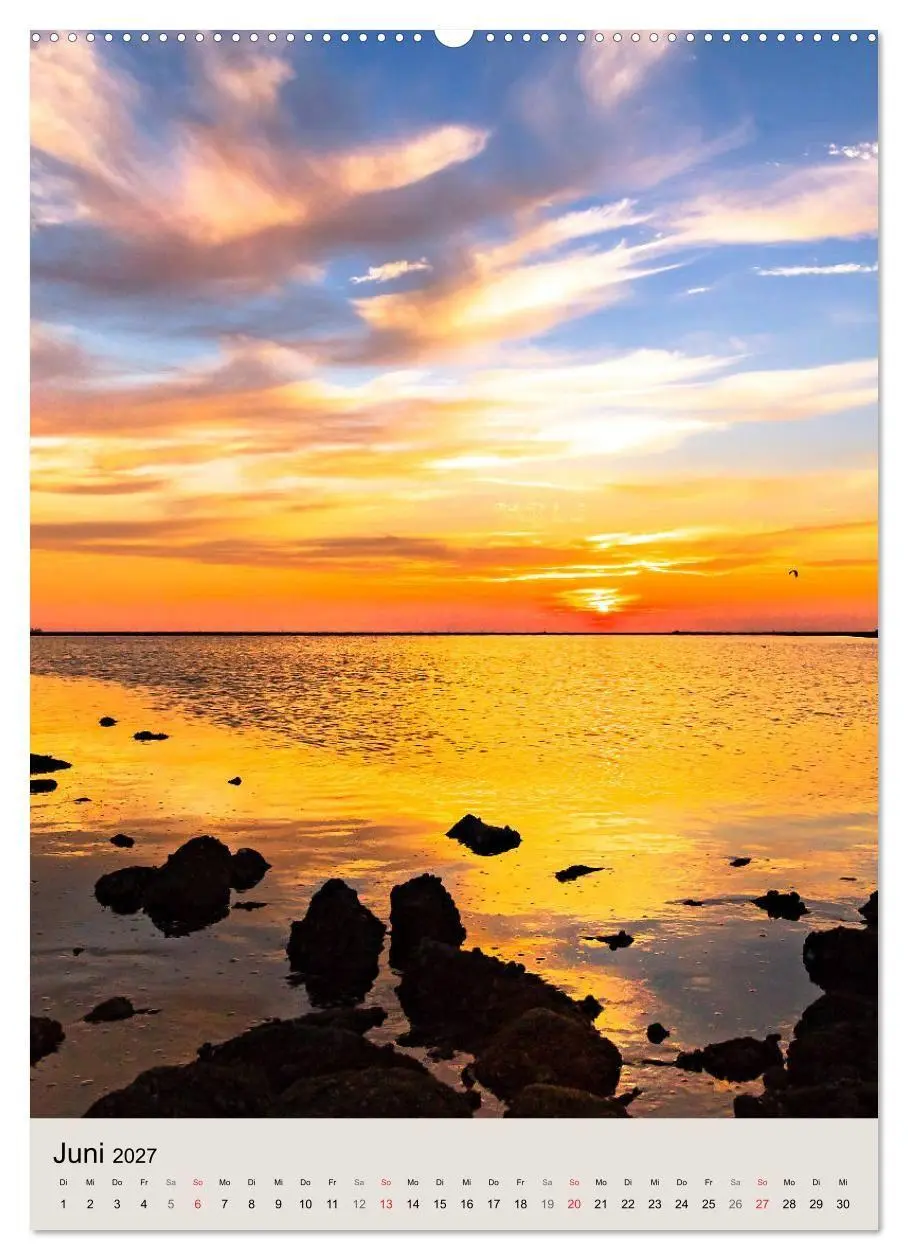 Bild: 9783569698604 | Borkum Strandspaziergang (Wandkalender 2027 DIN A2 hoch), CALVENDO...