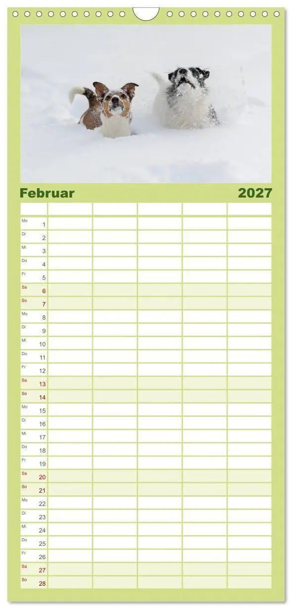 Bild: 9783594348604 | Familienplaner 2027 - Emotionale Momente: Wild und Jagd. mit 5...