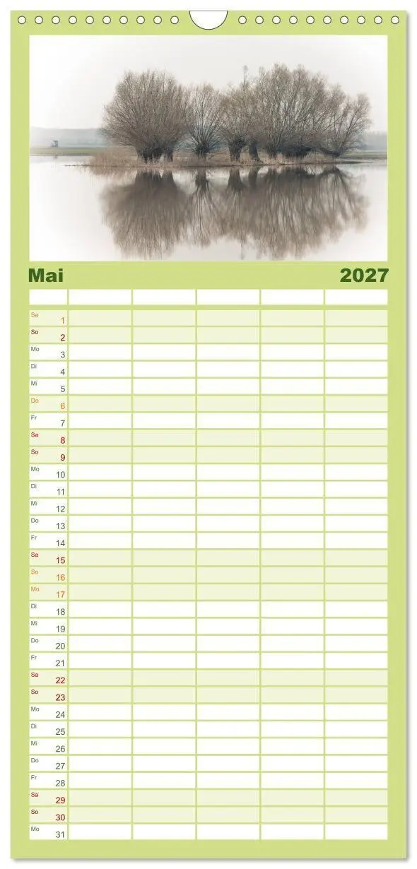 Bild: 9783594348604 | Familienplaner 2027 - Emotionale Momente: Wild und Jagd. mit 5...
