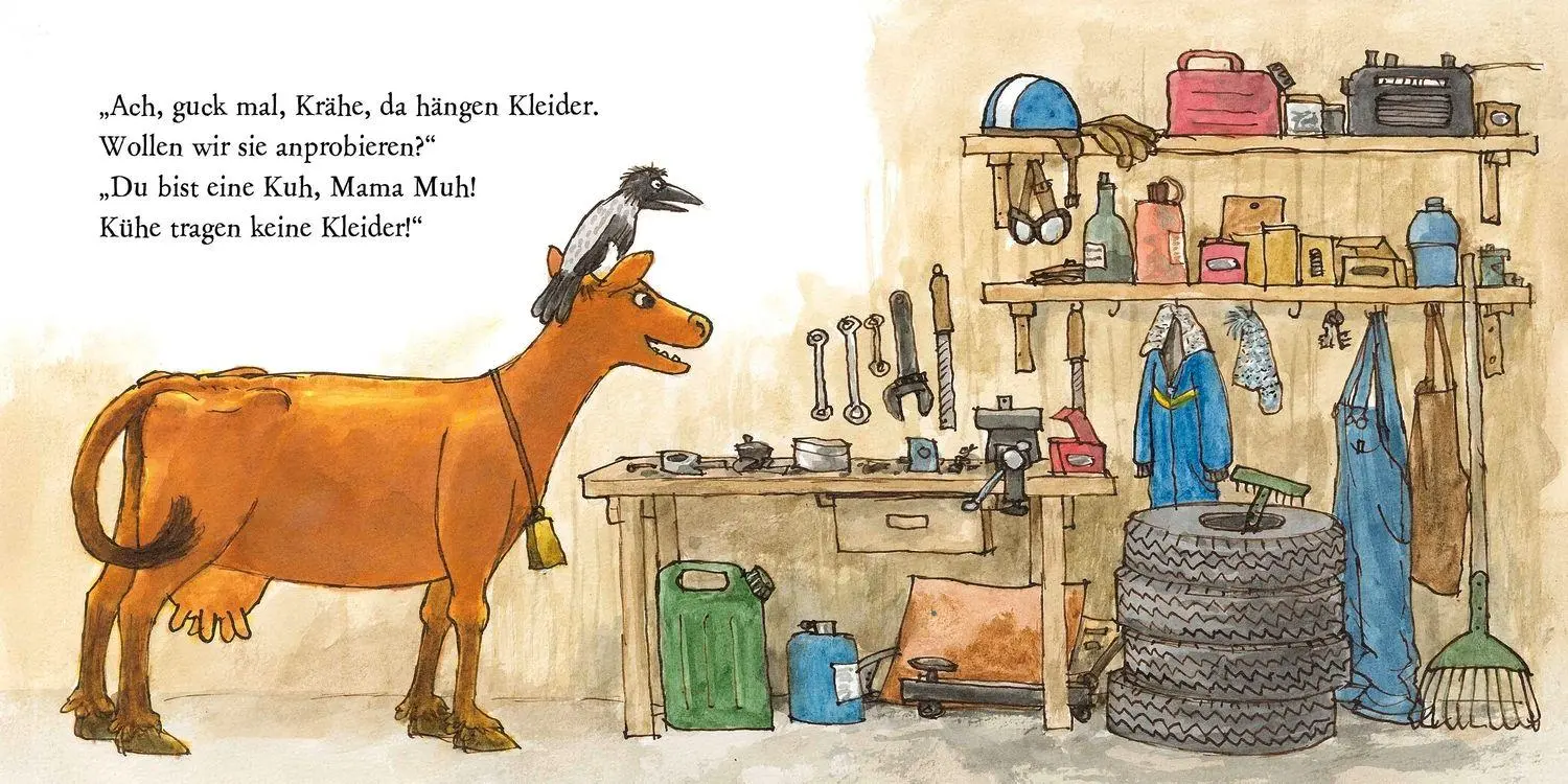 Bild: 9783751208604 | Mama Muh verkleidet sich | Jujja Wieslander | Buch | Mama Muh | 24 S.
