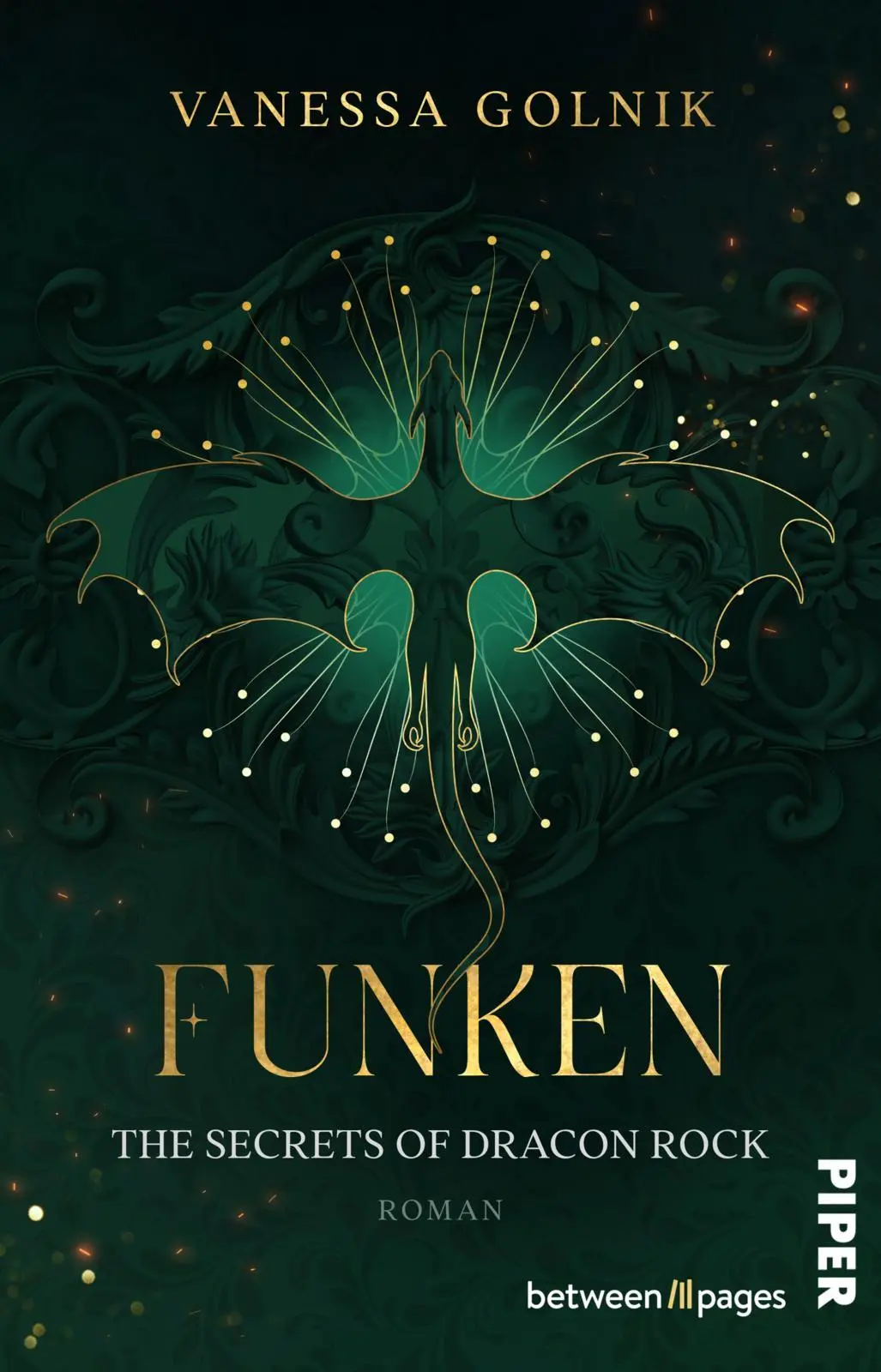 Cover: 9783492508704 | Funken - The Secrets of Dracon Rock | Vanessa Golnik | Taschenbuch