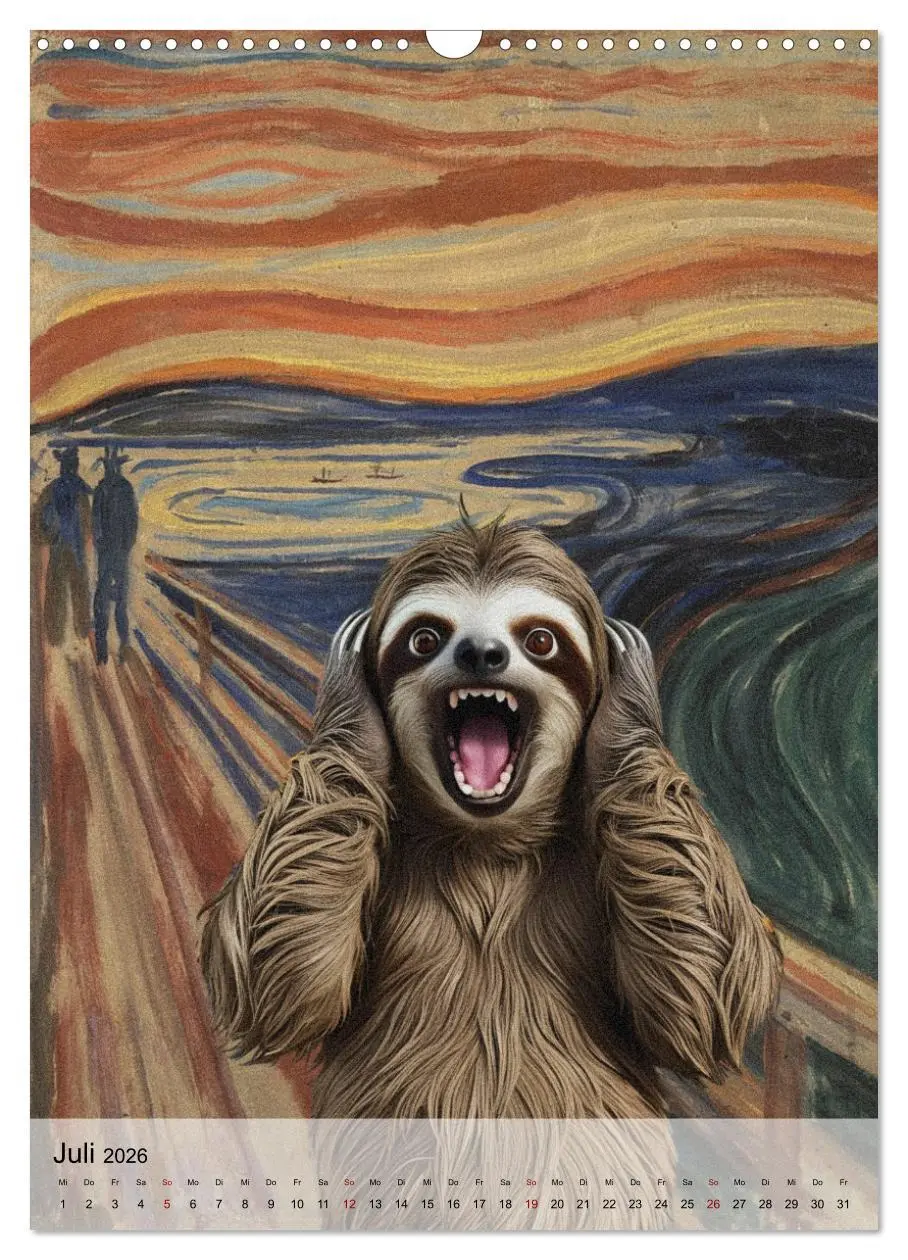 Bild: 9783516598704 | Sloth Art Originals ... eine faultierlangsame Reise durch die...