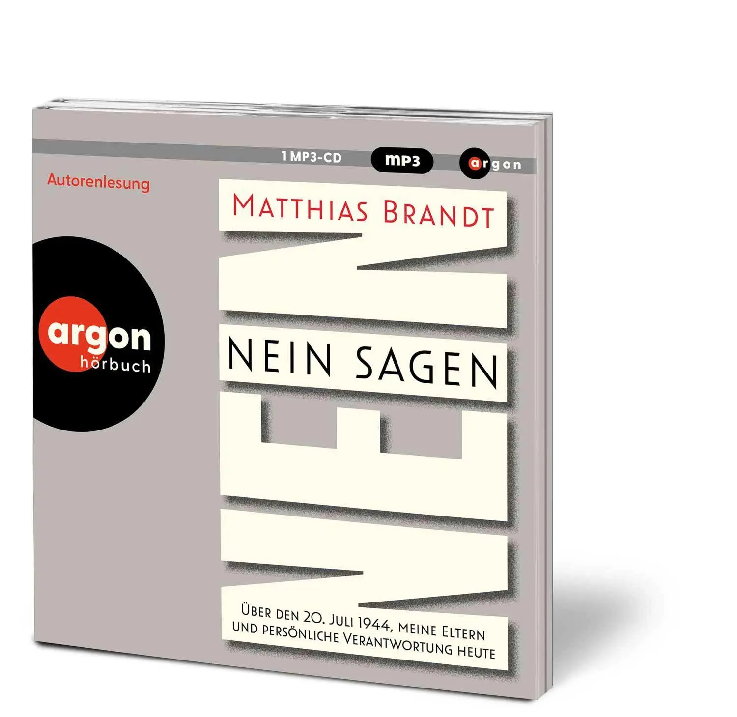 Bild: 9783839888704 | Nein sagen | Matthias Brandt | MP3 | 1 Audio-CD | Deutsch | 2026