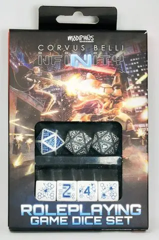 Cover: 706795688804 | Infinity: Infinity RPG Dice Set - Mercenary | englisch