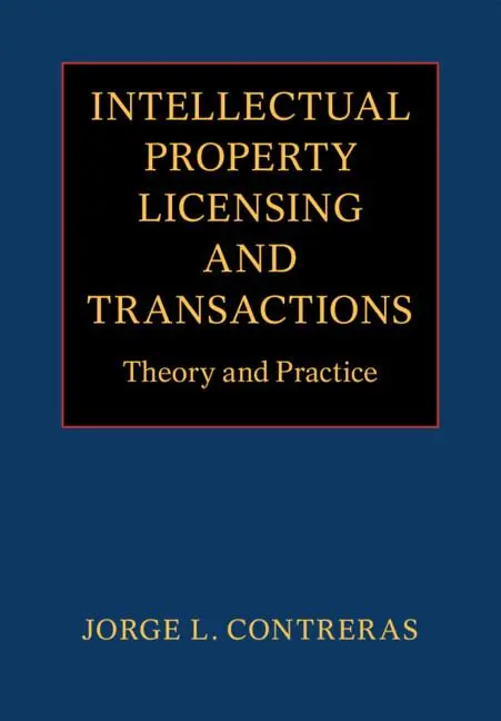 Cover: 9781009048804 | Intellectual Property Licensing and Transactions | Jorge L. Contreras