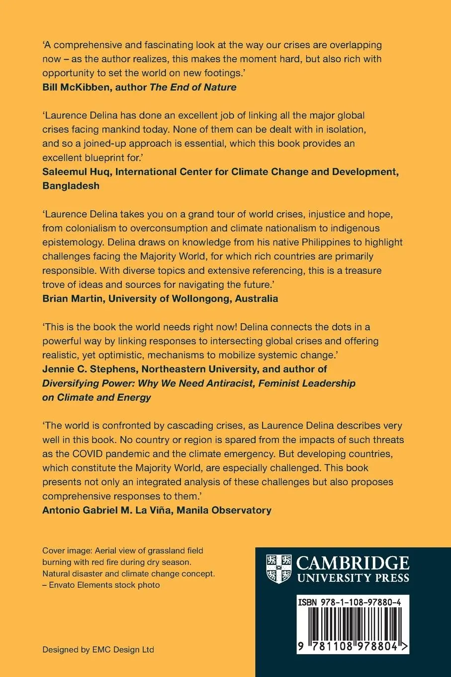 Rückseite: 9781108978804 | COVID and Climate Emergencies in the Majority World | Delina | Buch