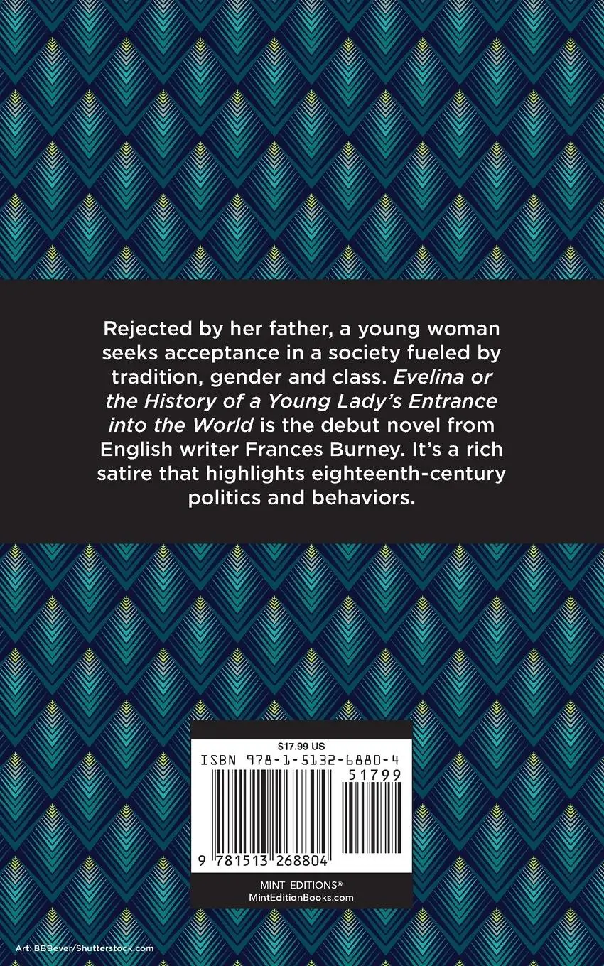 Rückseite: 9781513268804 | Evelina | Frances Burney | Taschenbuch | Kartoniert / Broschiert