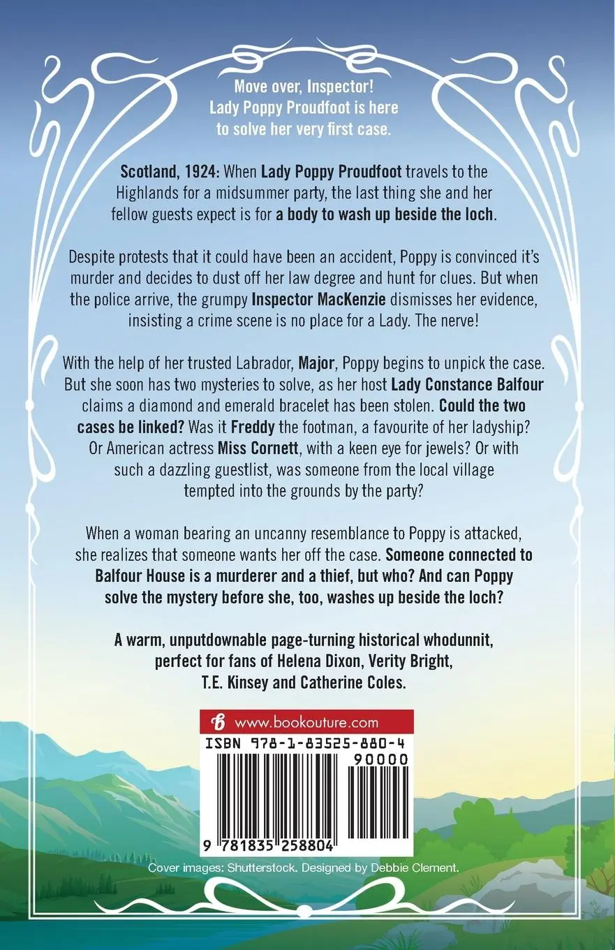 Rückseite: 9781835258804 | Death at the Highland Loch | Lydia Travers | Taschenbuch | Englisch