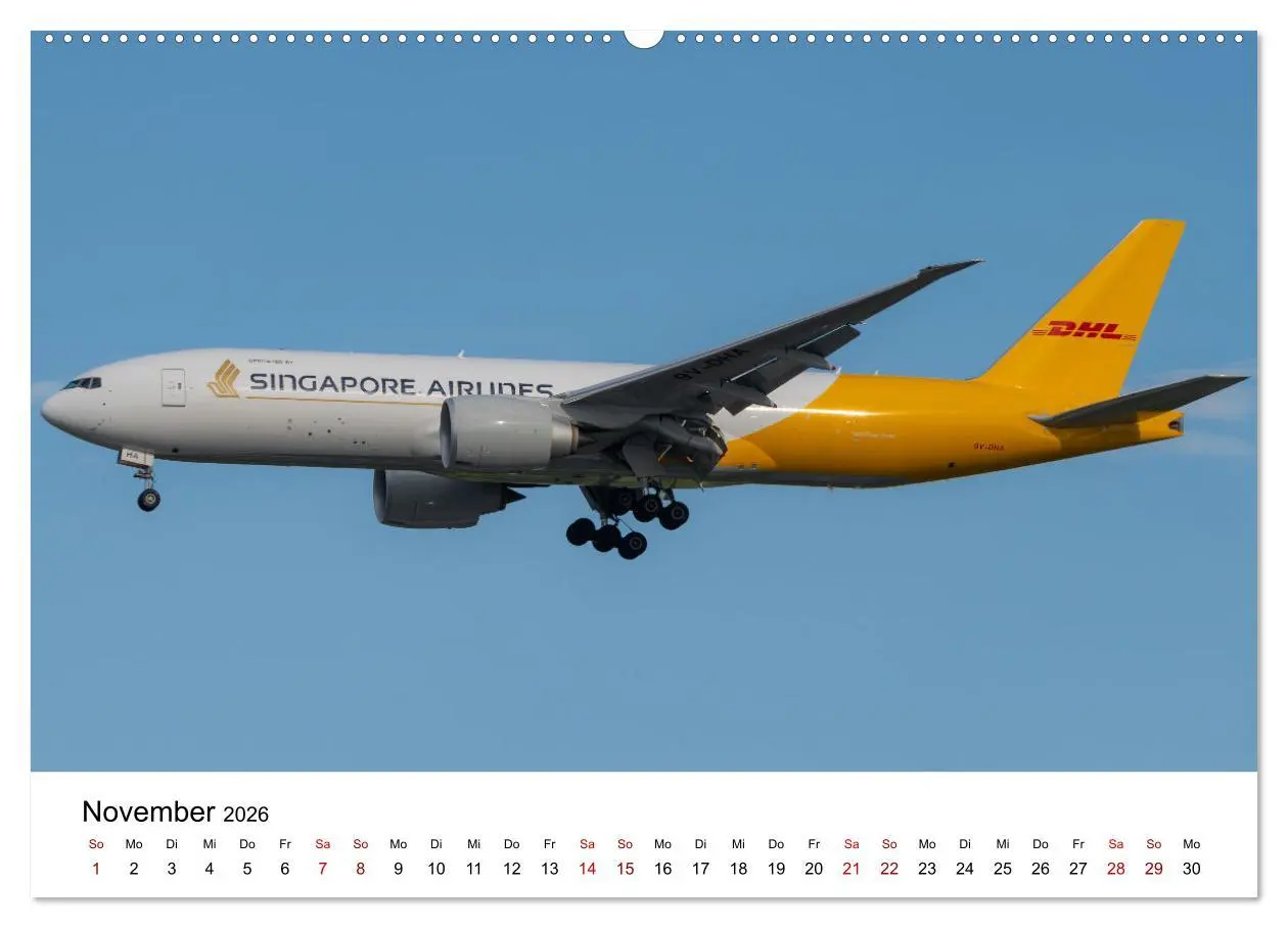 Bild: 9783457328804 | Singapore Airlines - Die ganze Flotte (Wandkalender 2026 DIN A2...