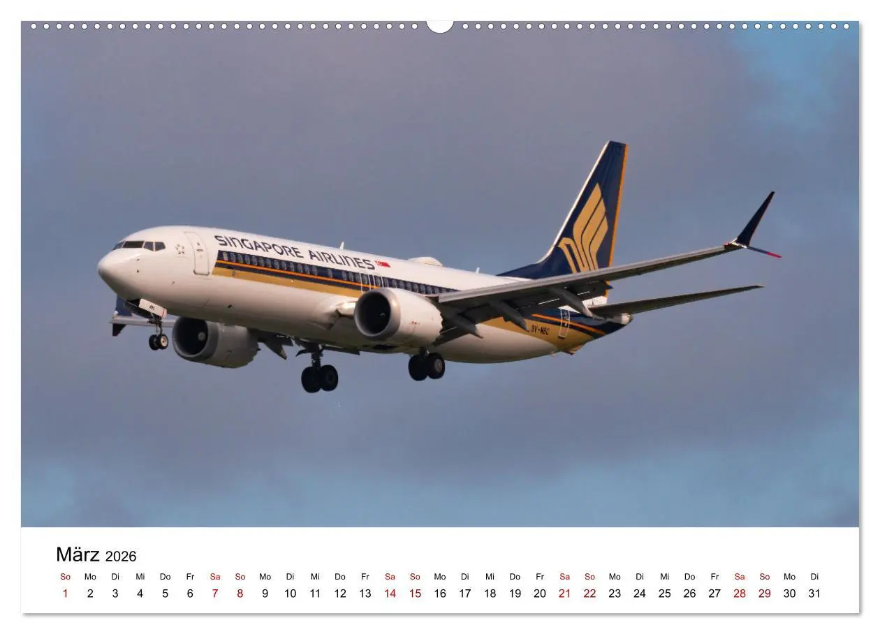 Bild: 9783457328804 | Singapore Airlines - Die ganze Flotte (Wandkalender 2026 DIN A2...