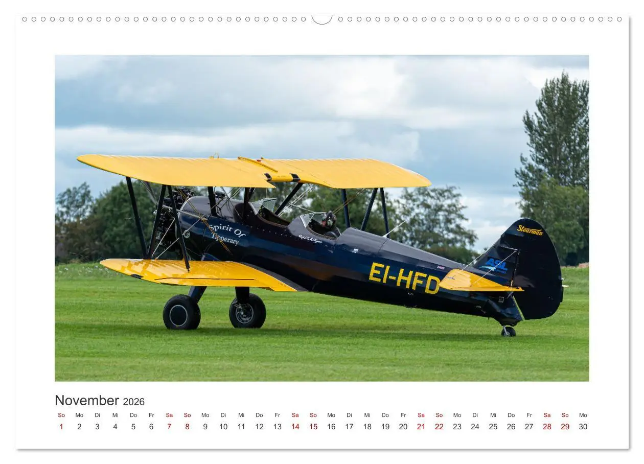 Bild: 9783457498804 | Helden der Lüfte (Wandkalender 2026 DIN A2 quer), CALVENDO...