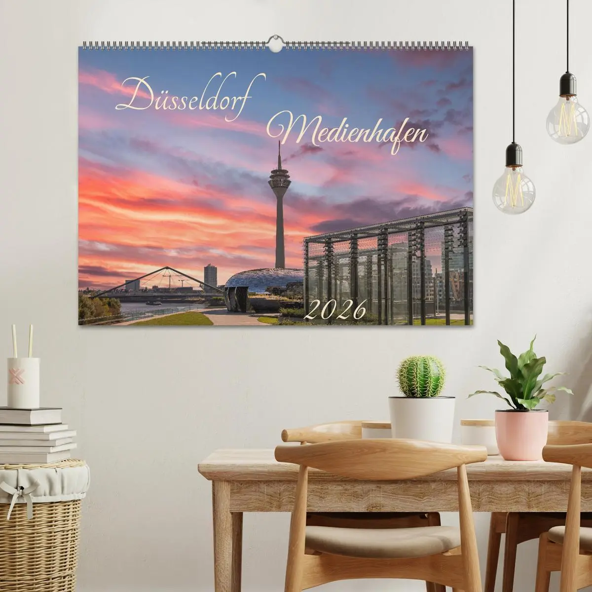 Bild: 9783457568804 | Düsseldorf Medienhafen (Wandkalender 2026 DIN A2 quer), CALVENDO...