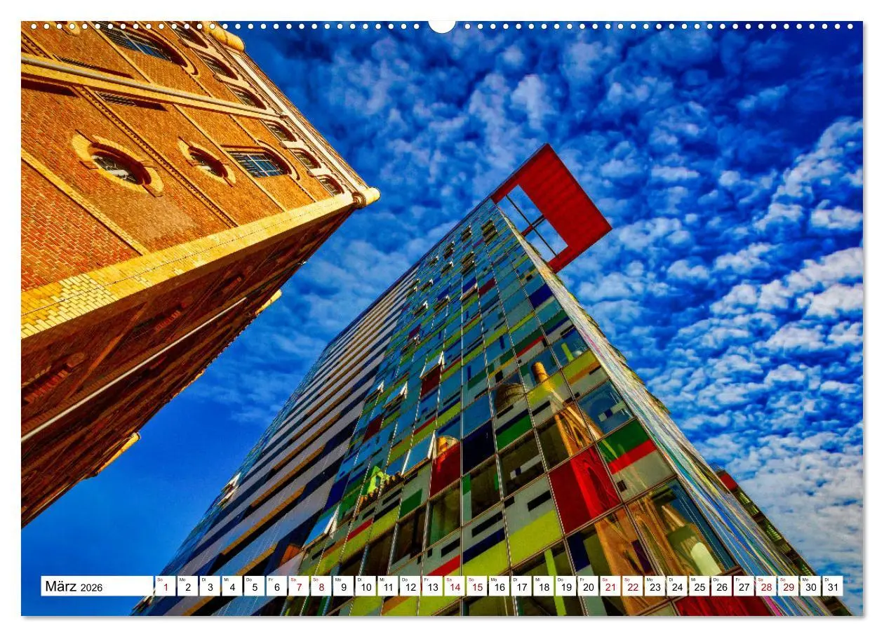 Bild: 9783457568804 | Düsseldorf Medienhafen (Wandkalender 2026 DIN A2 quer), CALVENDO...