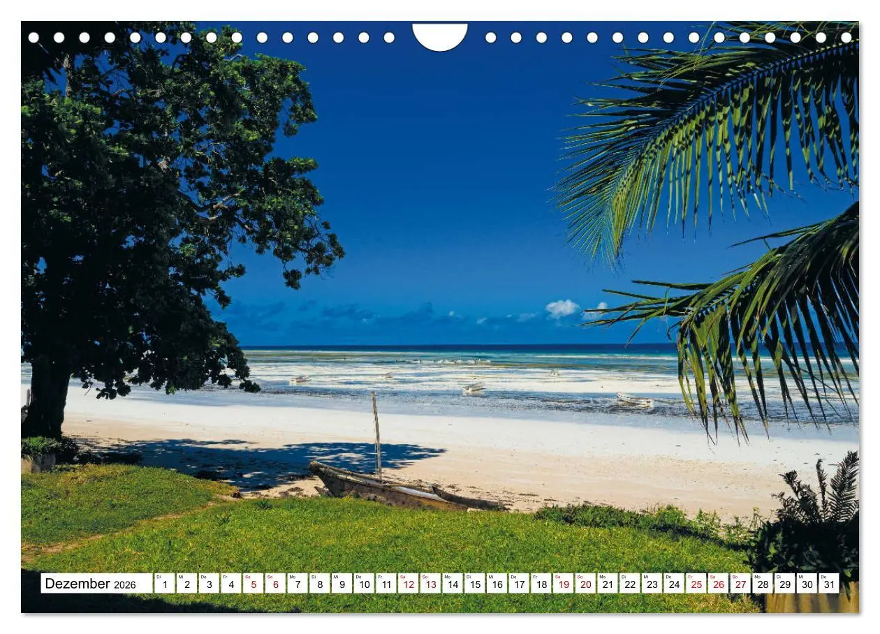 Bild: 9783457878804 | Die Gewürzinsel Sansibar (Wandkalender 2026 DIN A4 quer), CALVENDO...