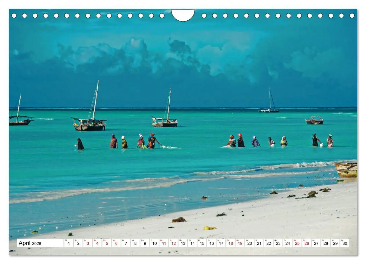 Bild: 9783457878804 | Die Gewürzinsel Sansibar (Wandkalender 2026 DIN A4 quer), CALVENDO...