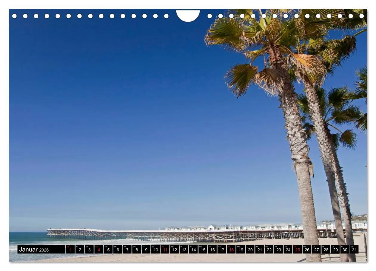 Bild: 9783516108804 | San Diego (Wandkalender 2026 DIN A4 quer), CALVENDO Monatskalender
