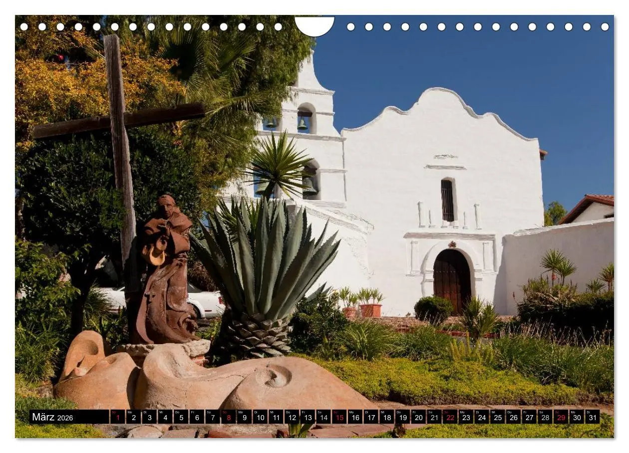 Bild: 9783516108804 | San Diego (Wandkalender 2026 DIN A4 quer), CALVENDO Monatskalender