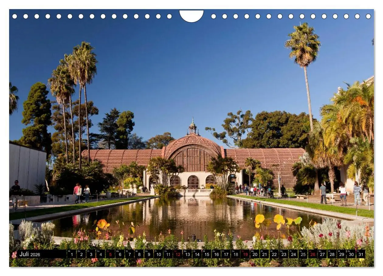 Bild: 9783516108804 | San Diego (Wandkalender 2026 DIN A4 quer), CALVENDO Monatskalender