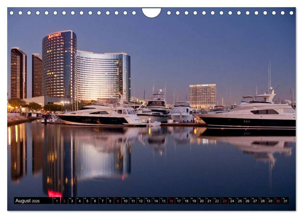 Bild: 9783516108804 | San Diego (Wandkalender 2026 DIN A4 quer), CALVENDO Monatskalender
