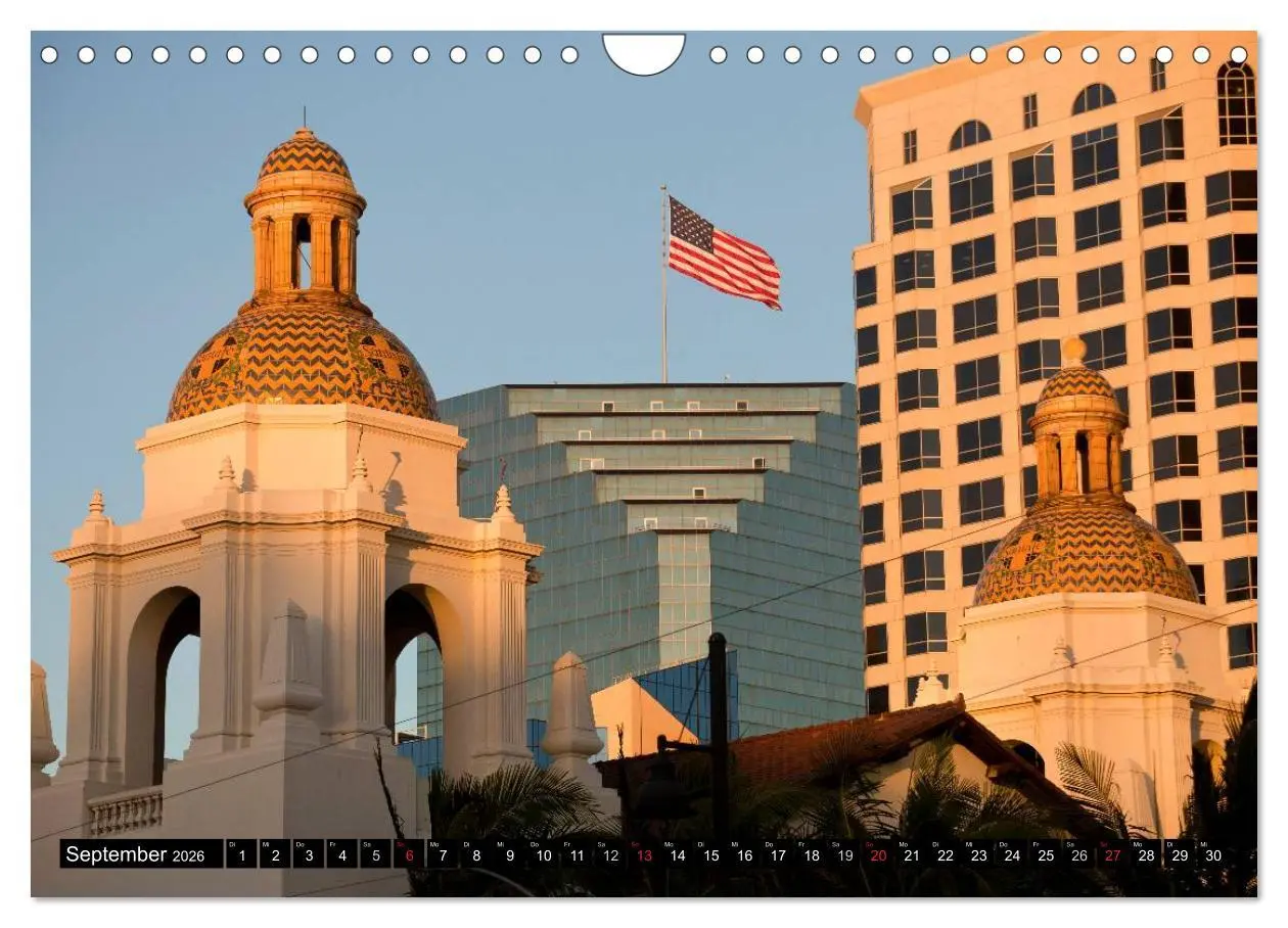 Bild: 9783516108804 | San Diego (Wandkalender 2026 DIN A4 quer), CALVENDO Monatskalender