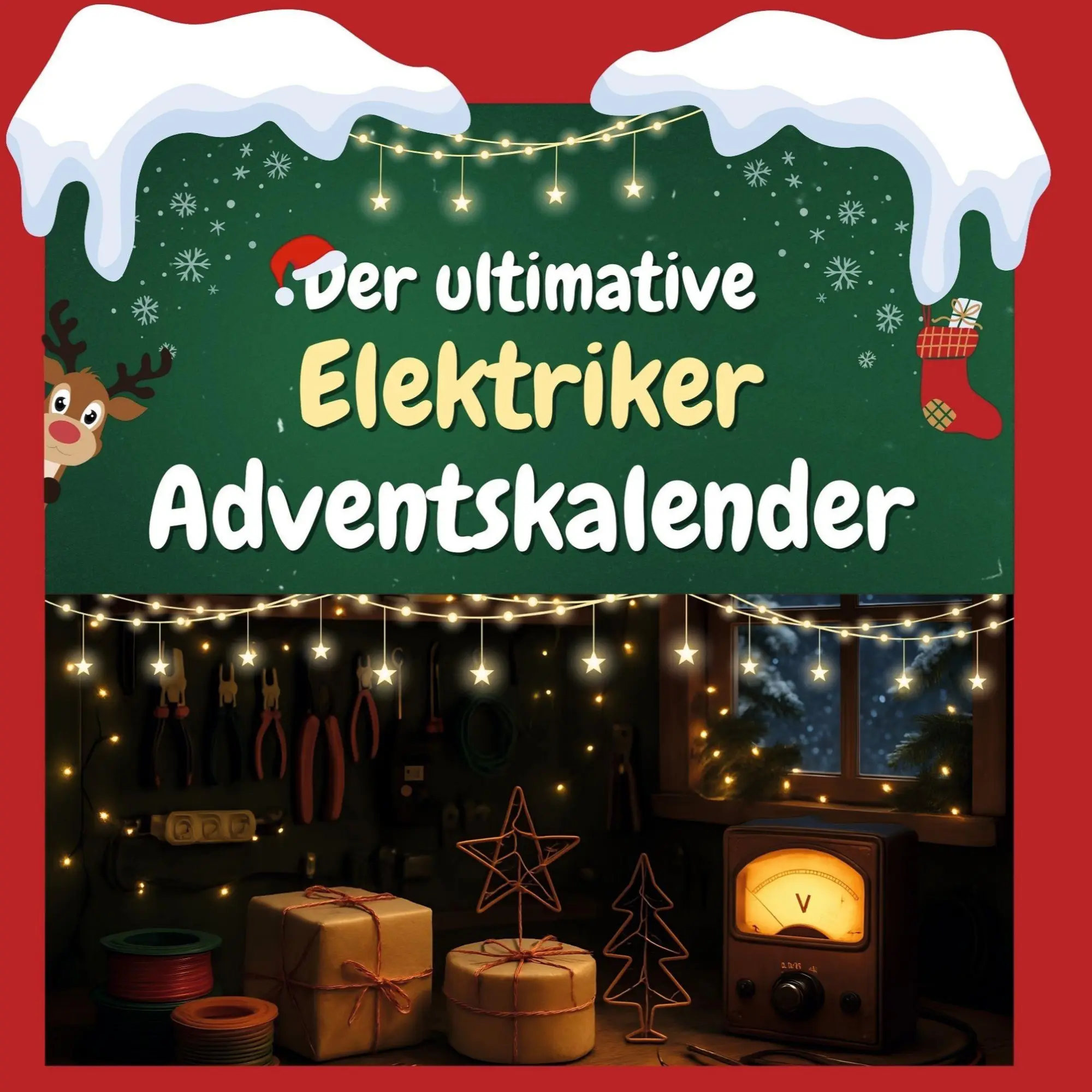 Cover: 9783695308804 | Der ultimative Elektriker-Adventskalender | Theo Günther | Taschenbuch