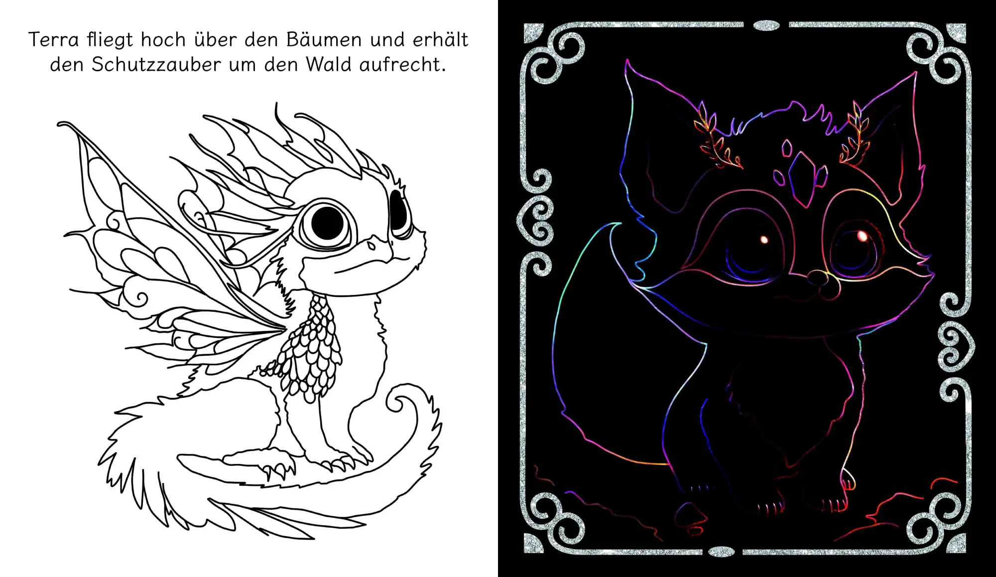 Bild: 9783741528804 | Fantasy Scratch Art - Fantastische Tiere | Ullmann Medien Verlag